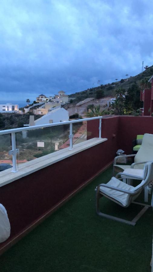 Ático duplex en Benalmádena vistas al mar y montaña dos habitaciones Exterior foto