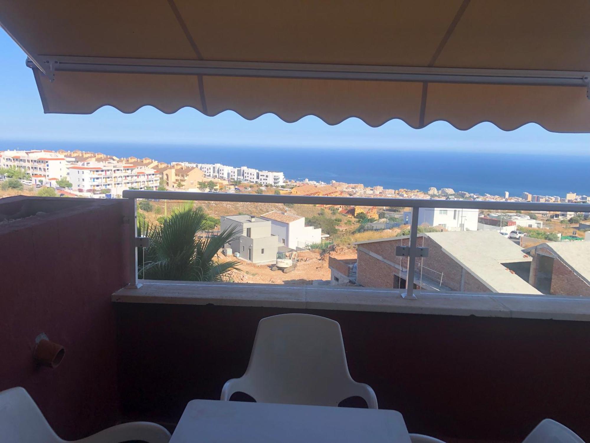 Ático duplex en Benalmádena vistas al mar y montaña dos habitaciones Exterior foto