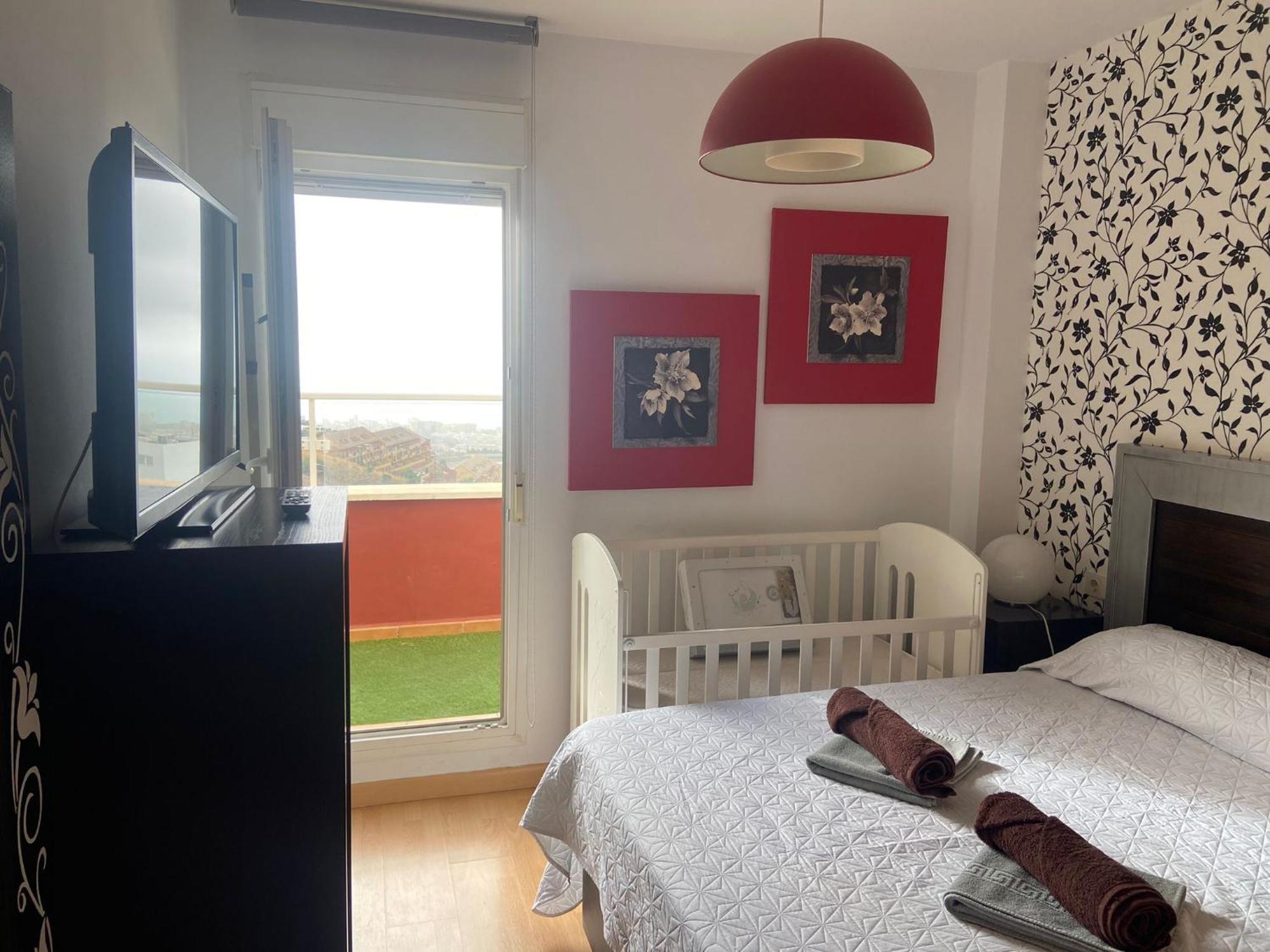 Ático duplex en Benalmádena vistas al mar y montaña dos habitaciones Exterior foto